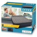INTEX DURABEAM QUEEN ESSENTIAL REST AIRBED W/E.PUMP(152X203X46) 64126
