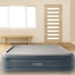 INTEX DURABEAM QUEEN ESSENTIAL REST AIRBED W/E.PUMP(152X203X46) 64126