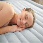 INTEX TWIN COMFORT PLUSH AIRBED W/E.PUMP(99x191x46) 64412