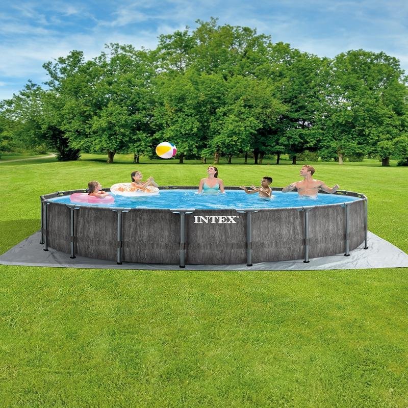 INTEX GREYWOOD PRISM FRAMETM PREMIUM POOL SET, Ages 6+ - 26744