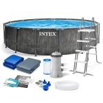 INTEX GREYWOOD PRISM FRAMETM PREMIUM POOL SET, Ages 6+ - 26744
