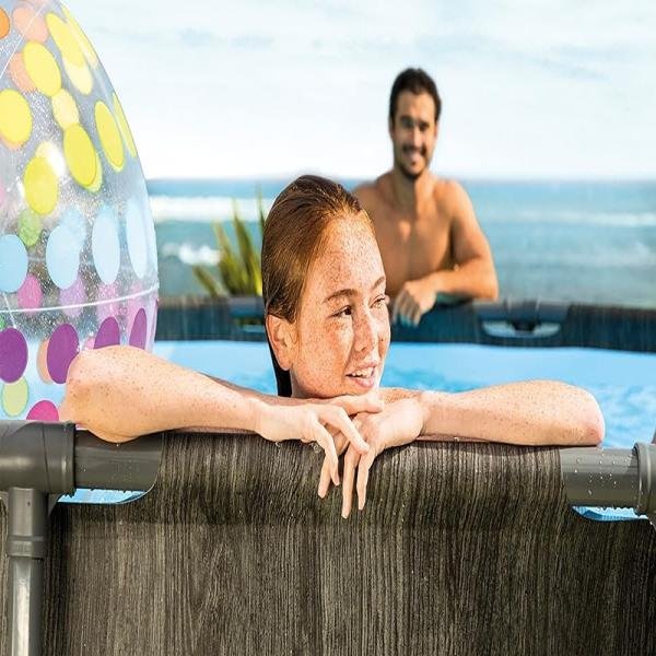 INTEX GREYWOOD PRISM FRAMETM PREMIUM POOL SET, Ages 6+ - 26744