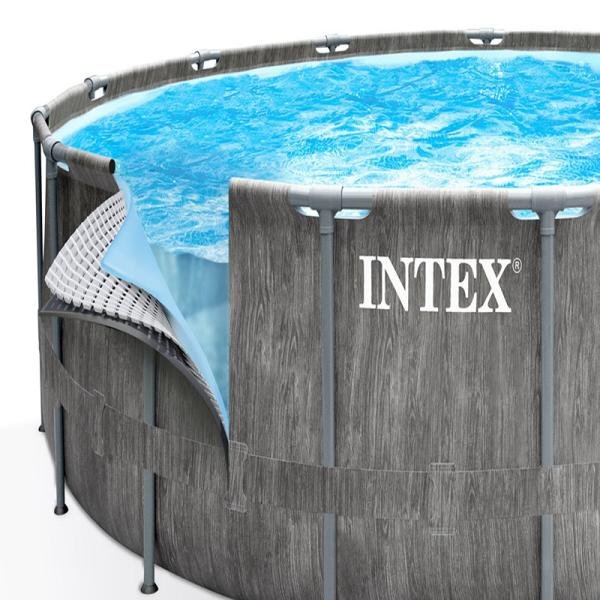 INTEX GREYWOOD PRISM FRAMETM PREMIUM POOL SET, Ages 6+ - 26744