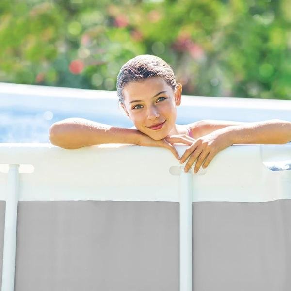 INTEX PRISM FRAMETM RECTANGULAR POOL SET, Ages 6+ - 26788