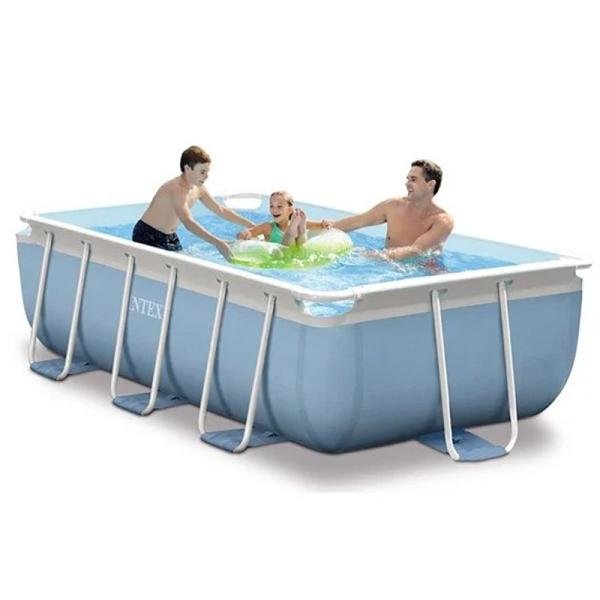INTEX PRISM FRAMETM RECTANGULAR POOL SET, Ages 6+ - 26788