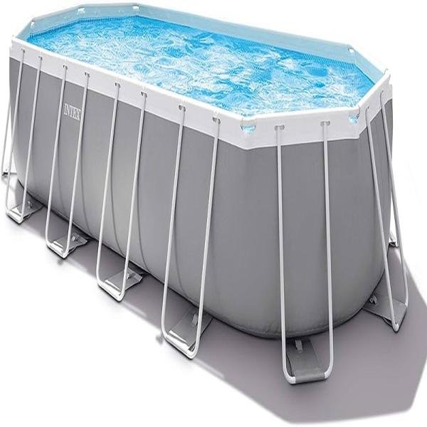 INTEX PRISM FRAMETM OVAL POOL SET, Ages 6+ - 26798
