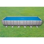 INTEX SOLAR POOL COVER, Fits 24' x12' Rectangular Frame Pools - 28017
