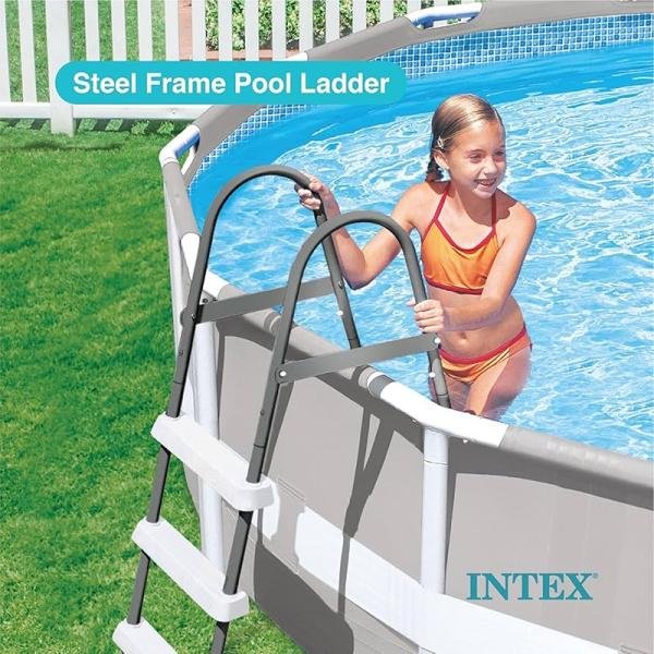 INTEX LADDER WITH REMOVABLE STEPS (FOR 1.32M POOLS) - 28077