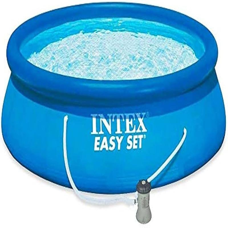 INTEX EASY SET® POOL SET (w/220-240V Filter Pump), Ages 6+ - 28132