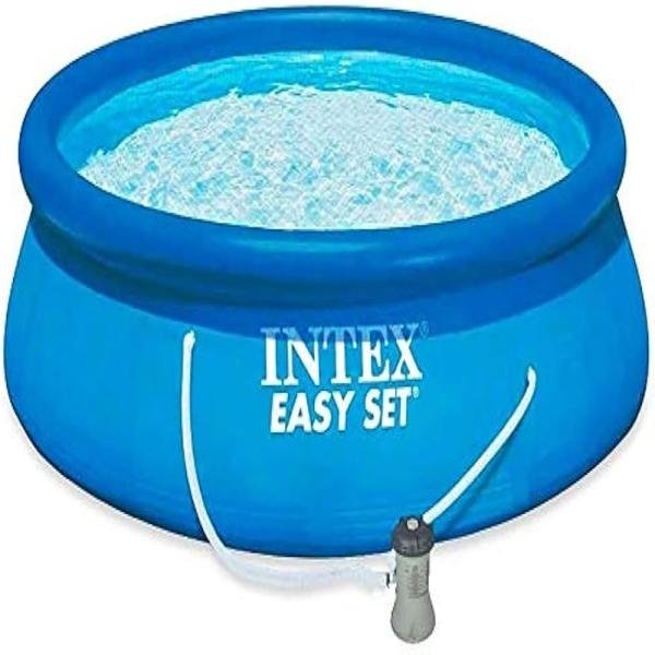 INTEX EASY SET® POOL SET (w/220-240V Filter Pump), Ages 6+ - 28142