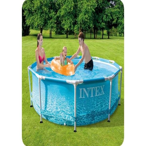 INTEX BEACHSIDE METAL FRAMETM POOL, Ages 6+ - 28206
