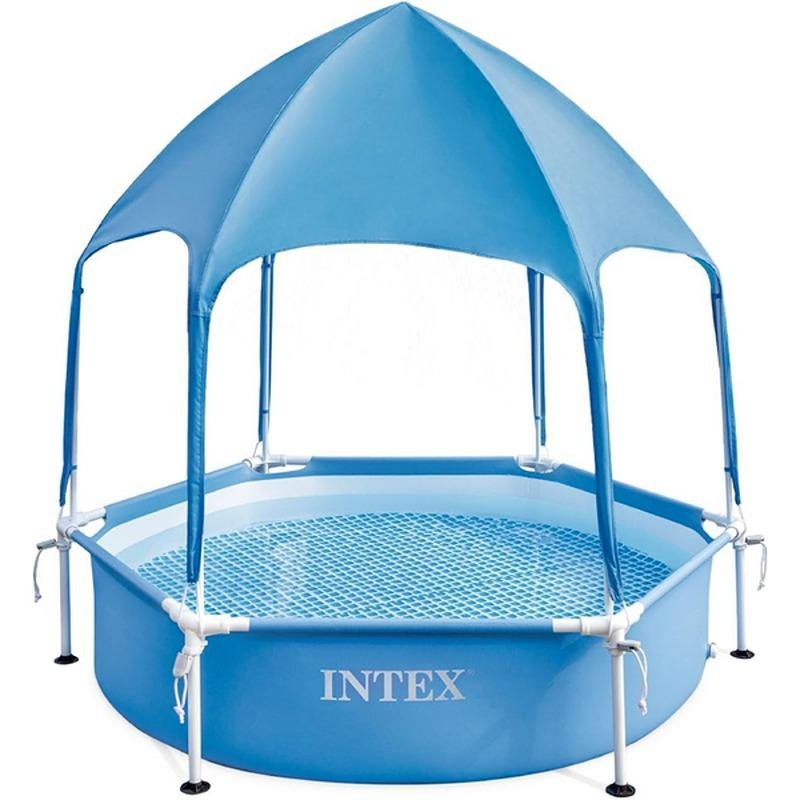 INTEX CANOPY METAL FRAMETM POOL, Ages 3+ - 28209