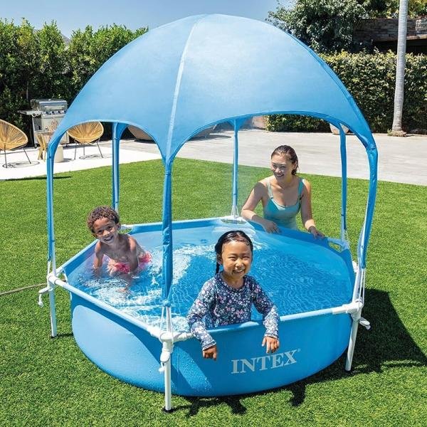 INTEX CANOPY METAL FRAMETM POOL, Ages 3+ - 28209