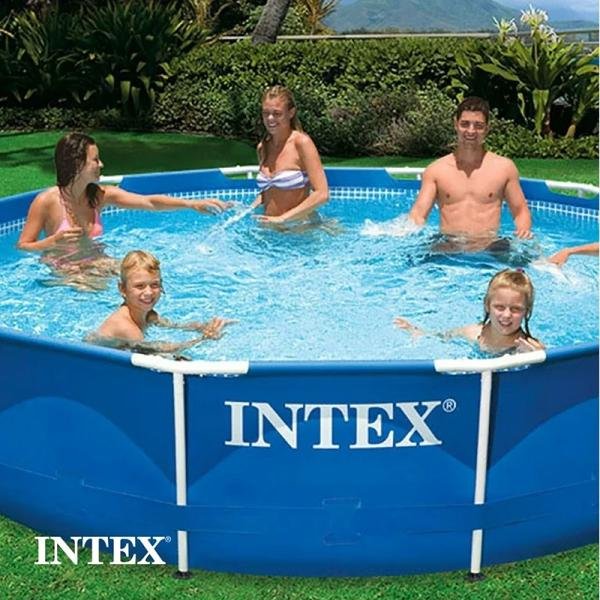 INTEX METAL FRAMETM POOL SET, Ages 6+ - 28242