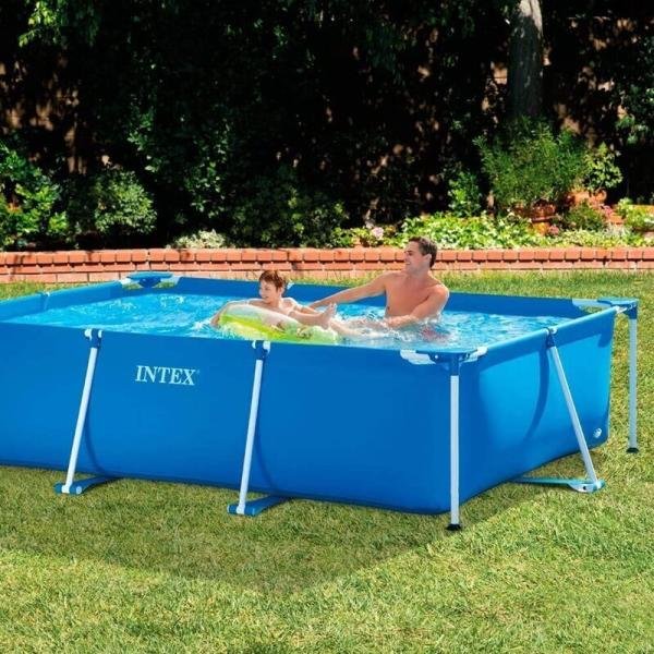 INTEX RECTANGULAR FRAME POOL, Ages 6+ - 28272