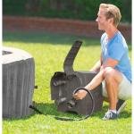 INTEX 6-PERSON GREYWOOD DELUXE ROUND BUBBLE SPA SET, (220-240 Volt), Age 6+ - 28442