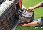 INTEX 4-PERSON GREYSTONE DELUXE SQUARE BUBBLE SPA SET, (220-240 Volt), Age 6+ - 28450