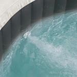 INTEX 6-PERSON ONYX BLACK OCTAGON COMBO SPA SET, (220-240 Volt), Age 6+ - 28462