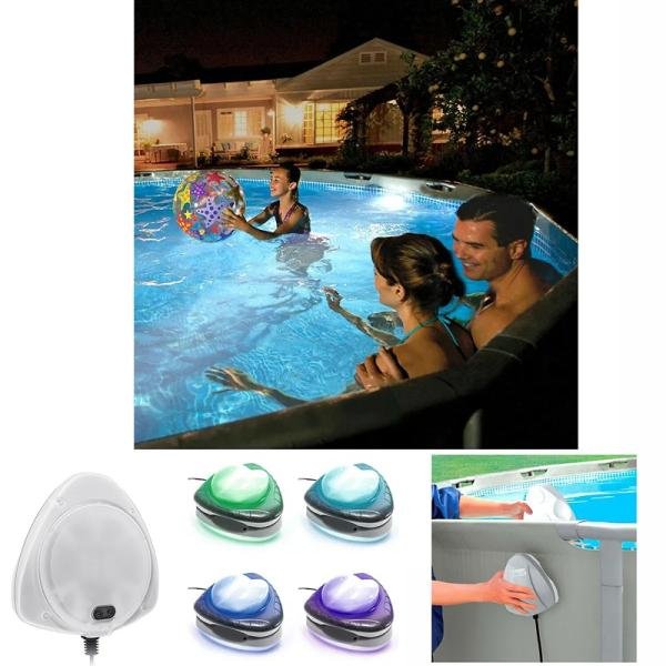 INTEX MAGNETIC LED POOL-WALL LIGHT (220-240 Volt) - 28698
