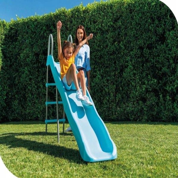 INTEX 1.83M FREESTANDING SLIDE, Age 3-10 - 44106
