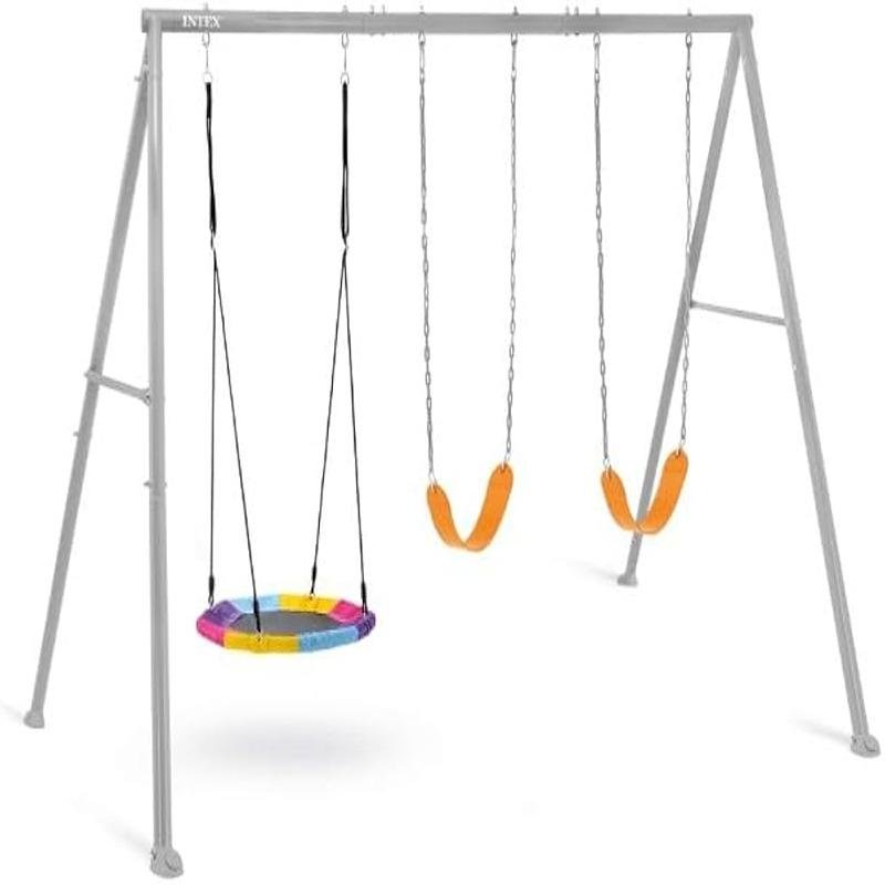 INTEX SAUCER SWING ONE FEATURE SET, Age 3-10 - 44111