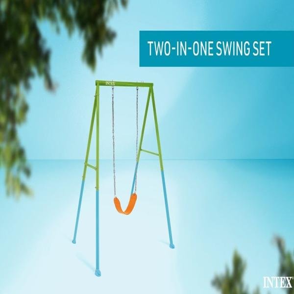 INTEX TWO-IN-ONE SWING SET, Age 1.5-10 - 44113