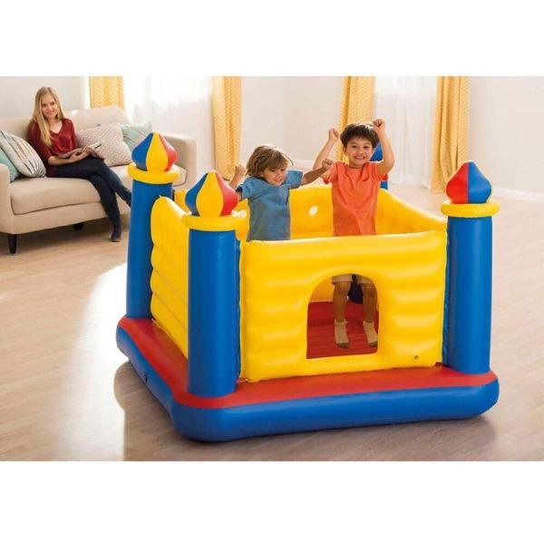 INTEX JUMP-O-LENE™ CASTLE BOUNCER, Ages 3-6 - 48259