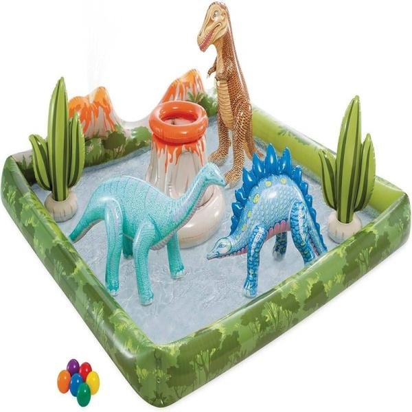 INTEX JURASSIC ADVENTURE PLAY CENTER, Ages 2+ - 56132