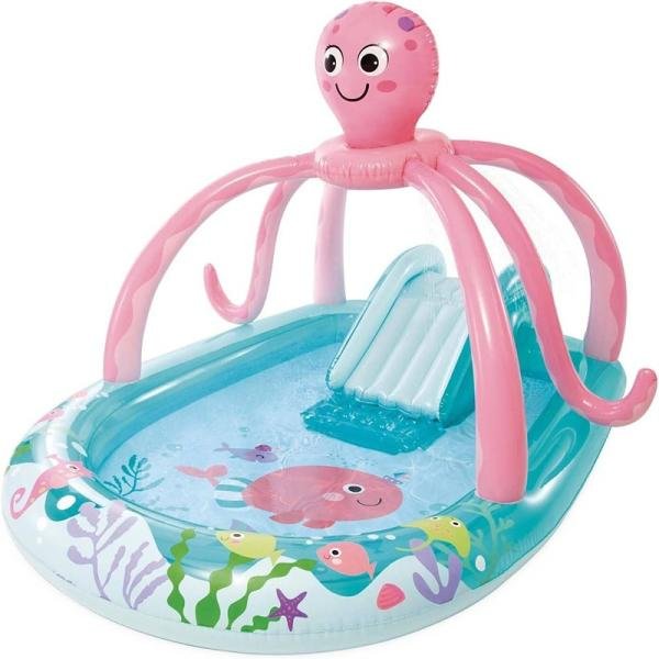 INTEX FRIENDLY OCTOPUS PLAY CENTER, Ages 2+ - 56138