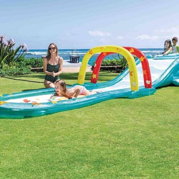 INTEX SURFING FUN SLIDE, Ages 6+ - 56167