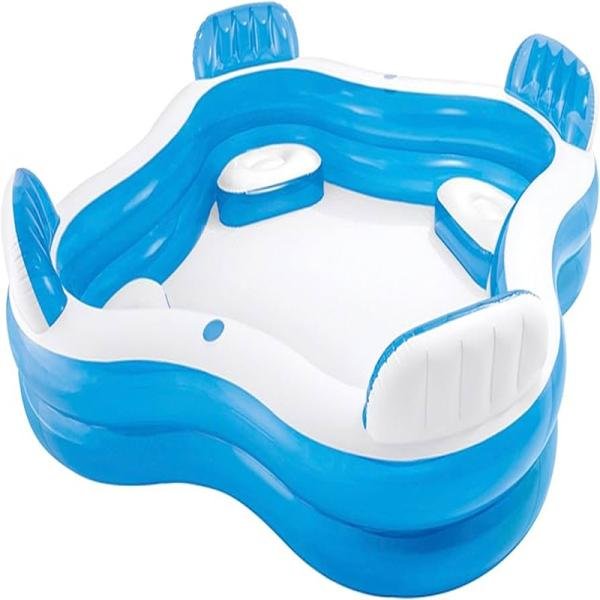 INTEX SWIM CENTER™ FAMILY LOUNGE POOL, Ages 3+ - 56475