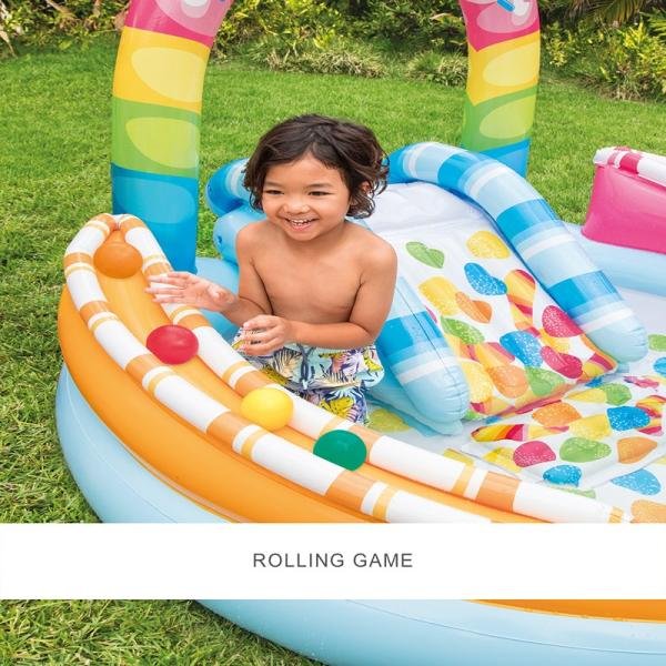 INTEX CANDY FUN PLAY CENTER, Ages 2+ - 57144