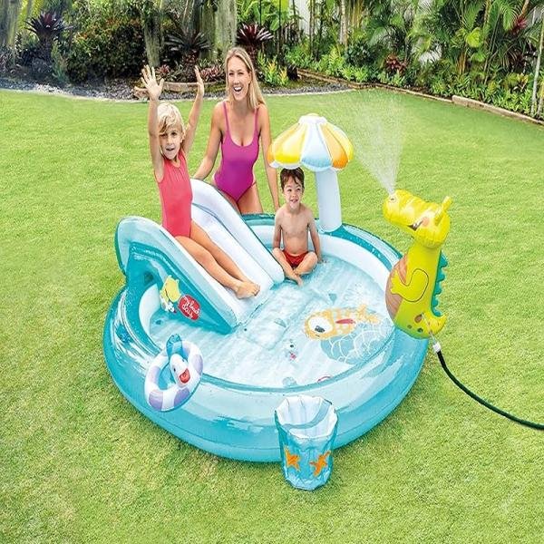INTEX GATOR PLAY CENTER, Ages 2+ - 57165