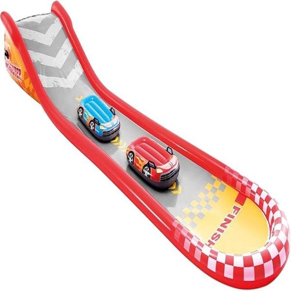 INTEX RACING FUN SLIDE, Ages 6+ - 57167