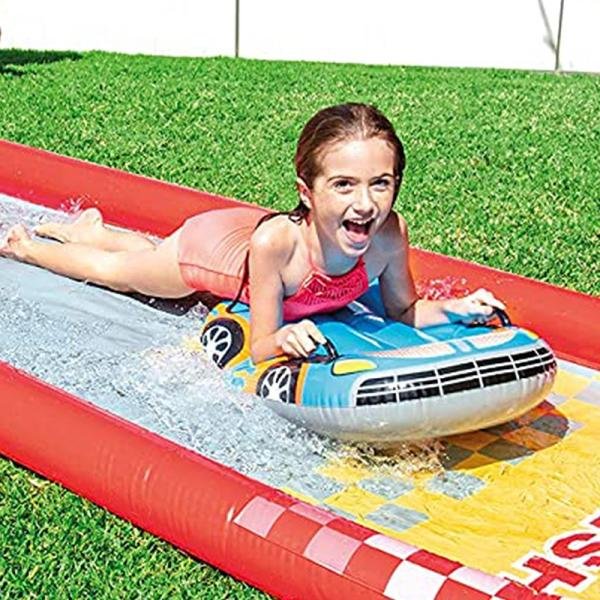 INTEX RACING FUN SLIDE, Ages 6+ - 57167