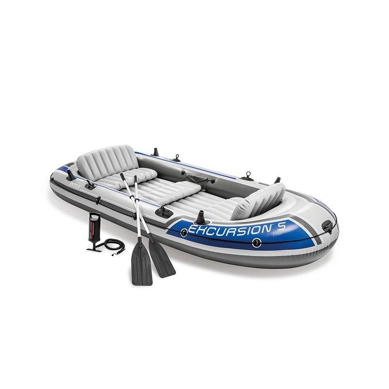 INTEX EXCURSIONTM 5 BOAT SET (with 54" Aluminum Oars, 68614) - 68325