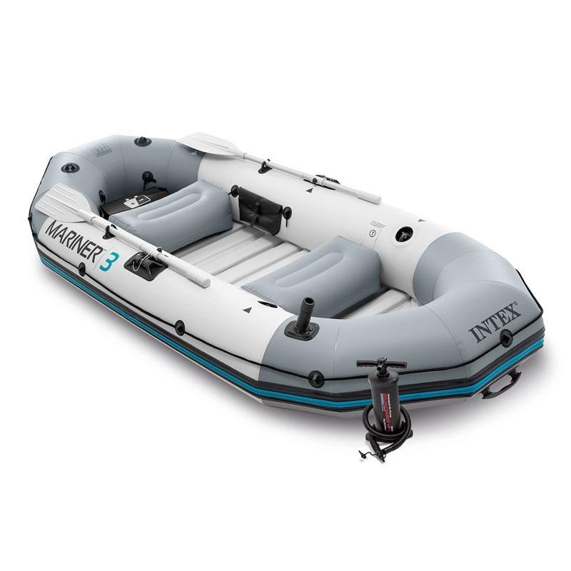 INTEX MARINERTM 3 BOAT SET (with 54" Aluminum Oars, 68605) - 68373