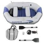 INTEX MARINERTM 3 BOAT SET (with 54" Aluminum Oars, 68605) - 68373