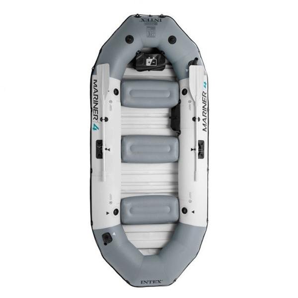 INTEX MARINERTM 4 BOAT SET (with 54" Aluminum Oars, 68605) - 68376