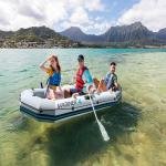 INTEX MARINERTM 4 BOAT SET (with 54" Aluminum Oars, 68605) - 68376