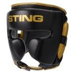 STING VIPER GEL FULL FACE HEAD GUARD - XL - WHITE/GOLD - 1030183
