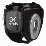 STING ARMAPLUS FULL FACE HEAD GUARD - S - BLACK/SILVER - 1030190