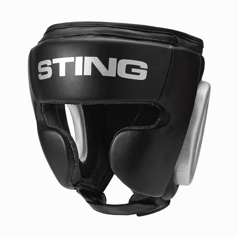 STING ARMAPLUS FULL FACE HEAD GUARD - XL - BLACK/SILVER - 1030220
