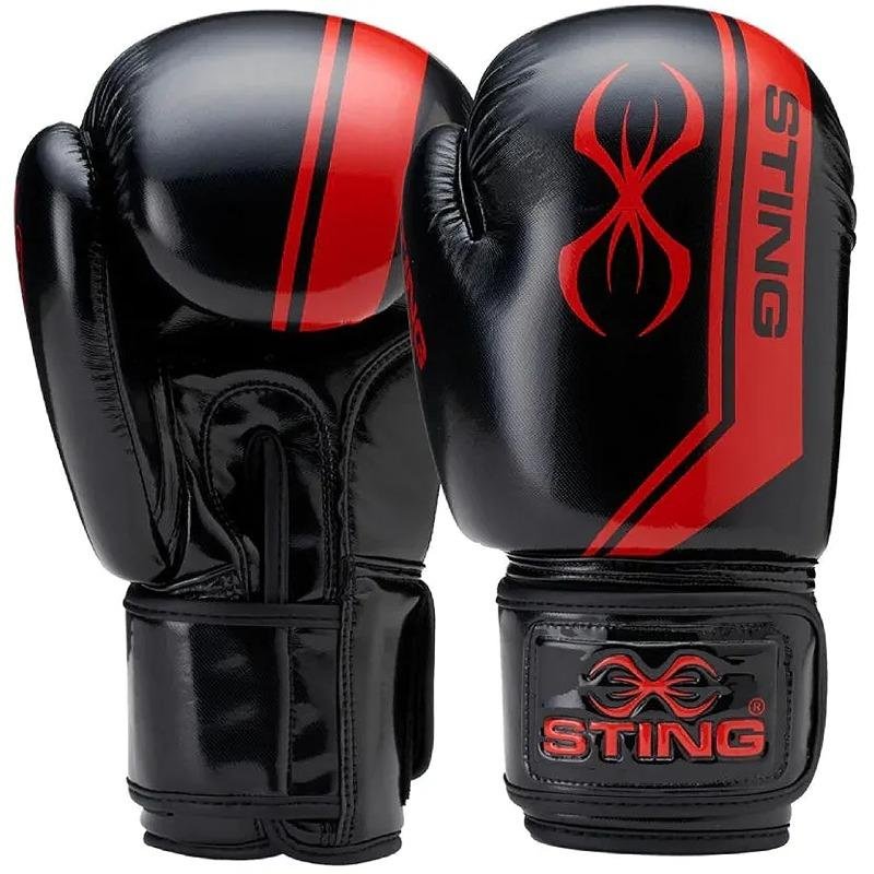 STING ARMALITE BOXING GLOVESABG-1213 - 12oz - BLK/RED - 1031586