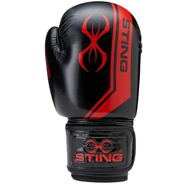 STING ARMALITE BOXING GLOVE SABG-1214 - 14oz - BLK/RED - 1031593