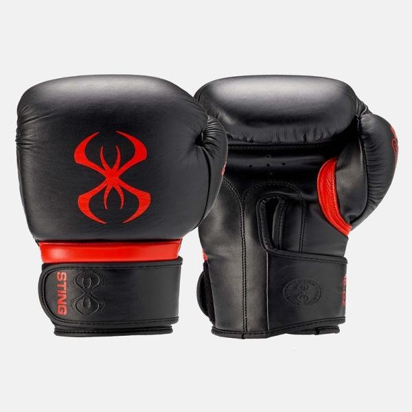 STING ARMAPRO BOXING GLOVE - 12oz - BLK/RED - 1037533