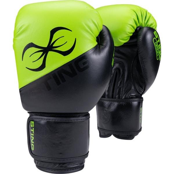 STING ORION BOXING GLOVE - 10oz - BLK/WHT - 1037649