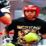 STING ORION BOXING GLOVE - 16oz - BLK/GREEN - 1037717