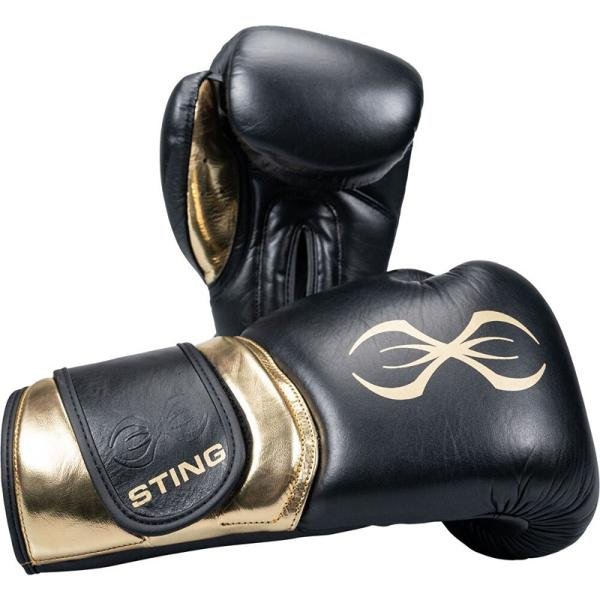 STING VIPER X BOXING GLOVE - 12oz - BLACK / GOLD - 1039353