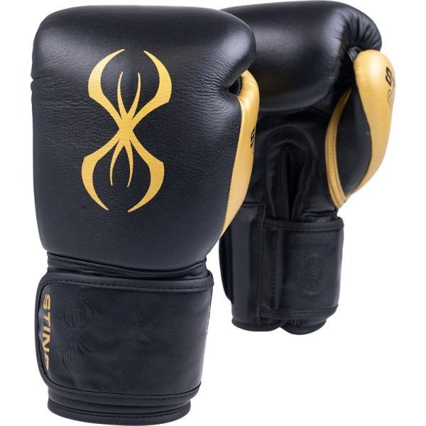STING EVOLUTION BOXING GLOVE - 10oz - BLACK / GOLD - 1039513